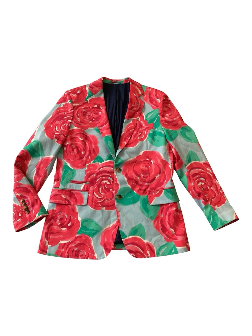 Vineyard Vines Kentucky Derby Floral Print Blazer